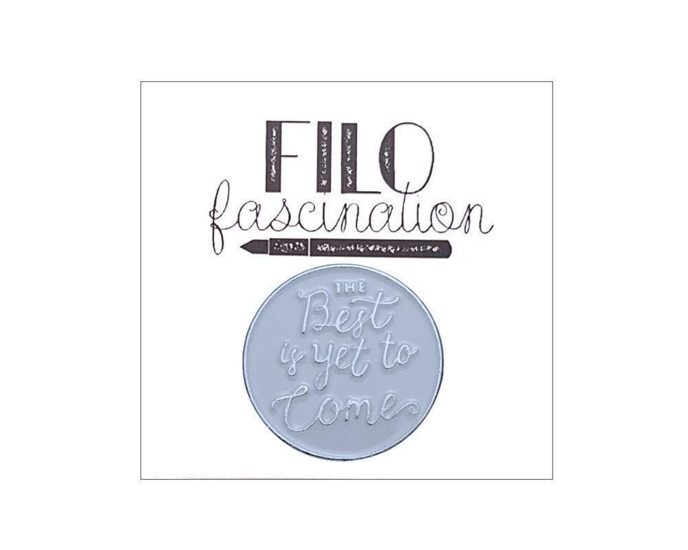 Pin The Best Is Yet To Come Junk Journal Planer Planner Diary Bujo Motivation Silber Pin The Best Is Yet To Come Junk Journal Planer Planner Diary Bujo Motivation Silber von filofascinationCOM