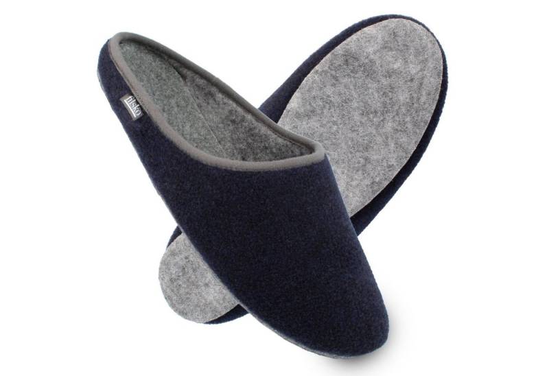 filsko Klassiker Herren Damen Kinder Hausschuh Filzsohle nur 85g leicht, warme Hausschuhe von filsko