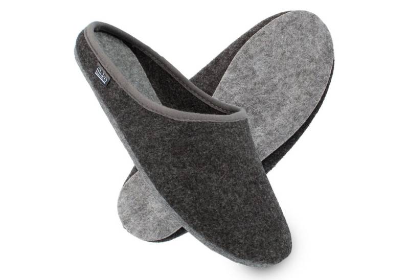 filsko Klassiker Herren Damen Kinder Hausschuh Filzsohle nur 85g leicht, warme Hausschuhe von filsko