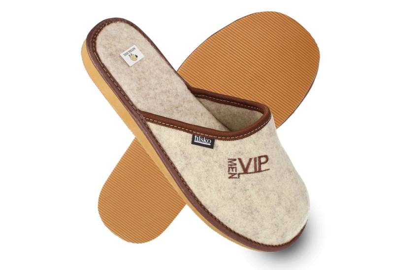 filsko Staun VIP MEN Herren Hausschuh Stickerei VIP MEN von filsko