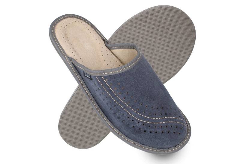 filsko Warcop Herren Hausschuh aus Veloursleder von filsko