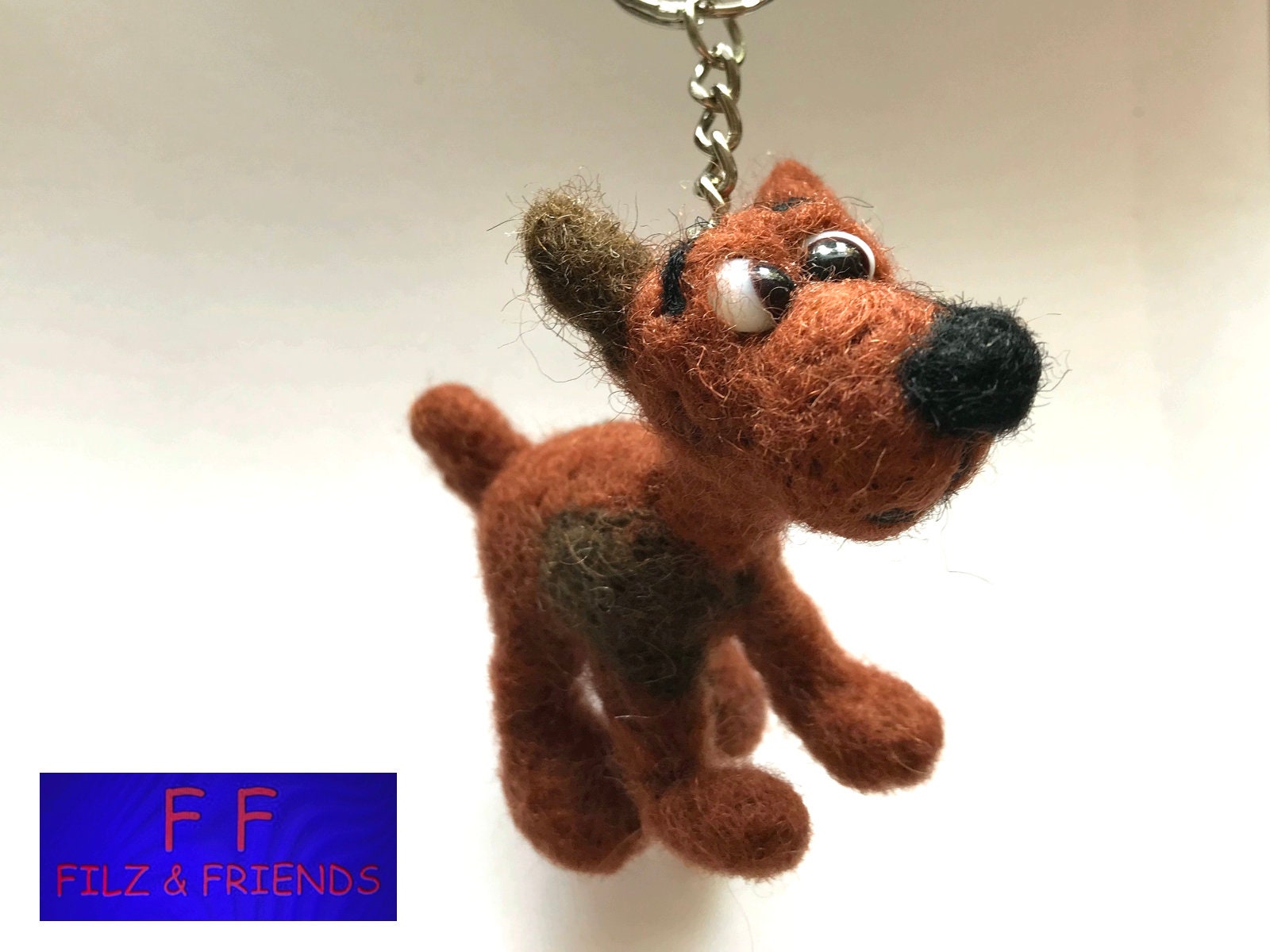 Hund Schlüsselanhänger Aus Filz Hund Schlüsselanhänger Aus Filz von filzundfriends