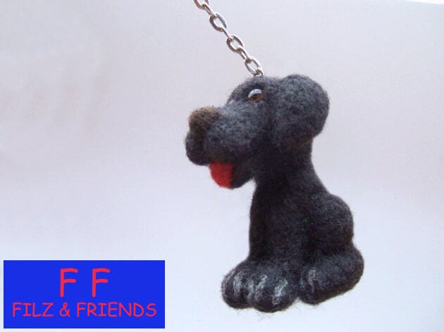 Hund Schlüsselanhänger Labrador Hund Schlüsselanhänger Labrador von filzundfriends