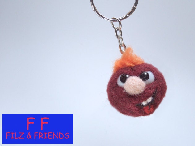 Monster Schlüsselanhänger Unikat Filz Monster Schlüsselanhänger Unikat Filz von filzundfriends