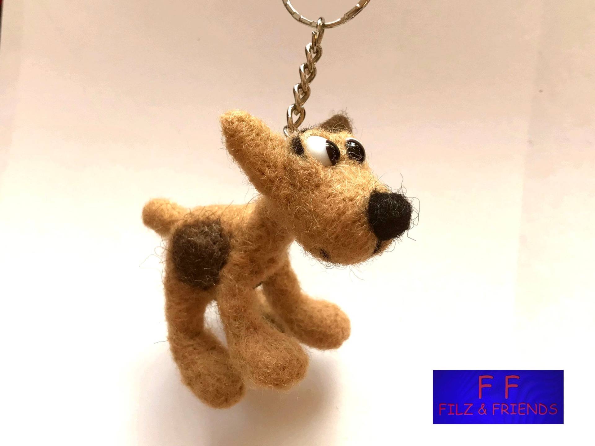Schlüsselanhänger Hund Aus Filz Schlüsselanhänger Hund Aus Filz von filzundfriends