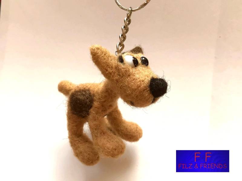 Schlüsselanhänger Hund Aus Filz Schlüsselanhänger Hund Aus Filz von filzundfriends