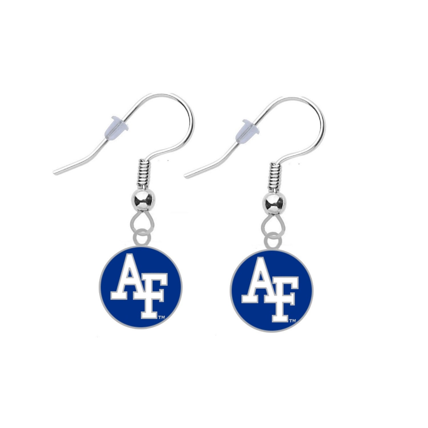 Air Force Logo Ohrringe von finaltouchgiftsco