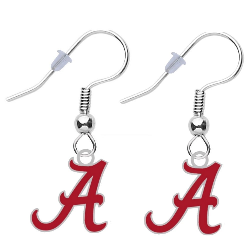 Alabama "A" Logo-Ohrringe von finaltouchgiftsco