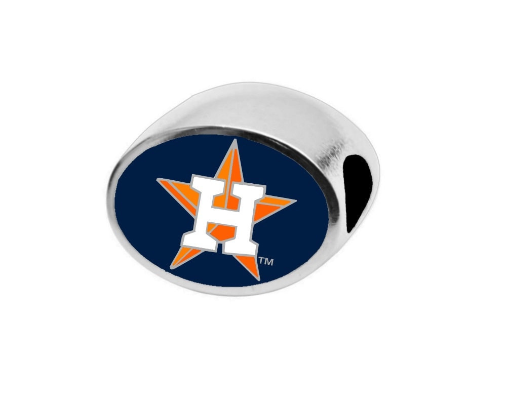 Houston Astros Bead Kompatibel Mit Pandora Style Armbändern von finaltouchgiftsco