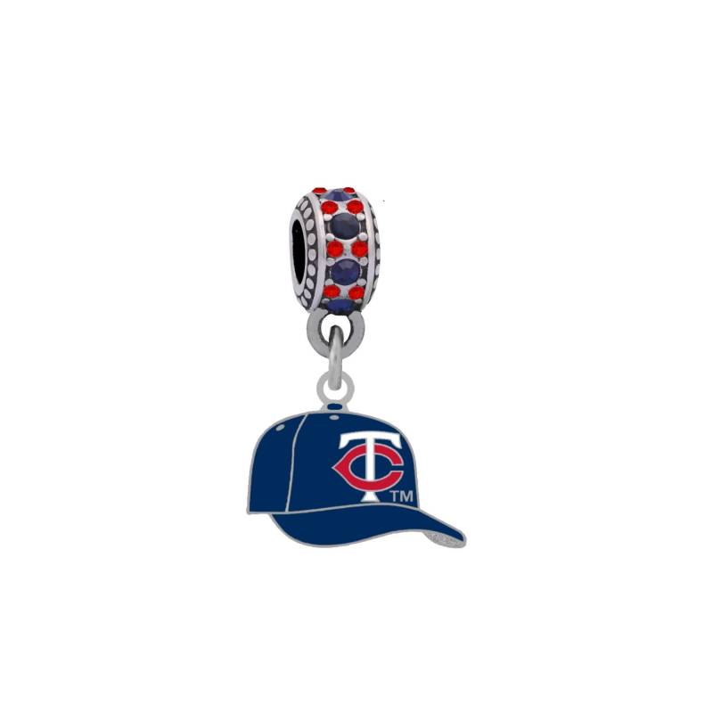 Minnesota Twins Cap Charm Kompatibel Mit Pandora Style Armbändern von finaltouchgiftsco