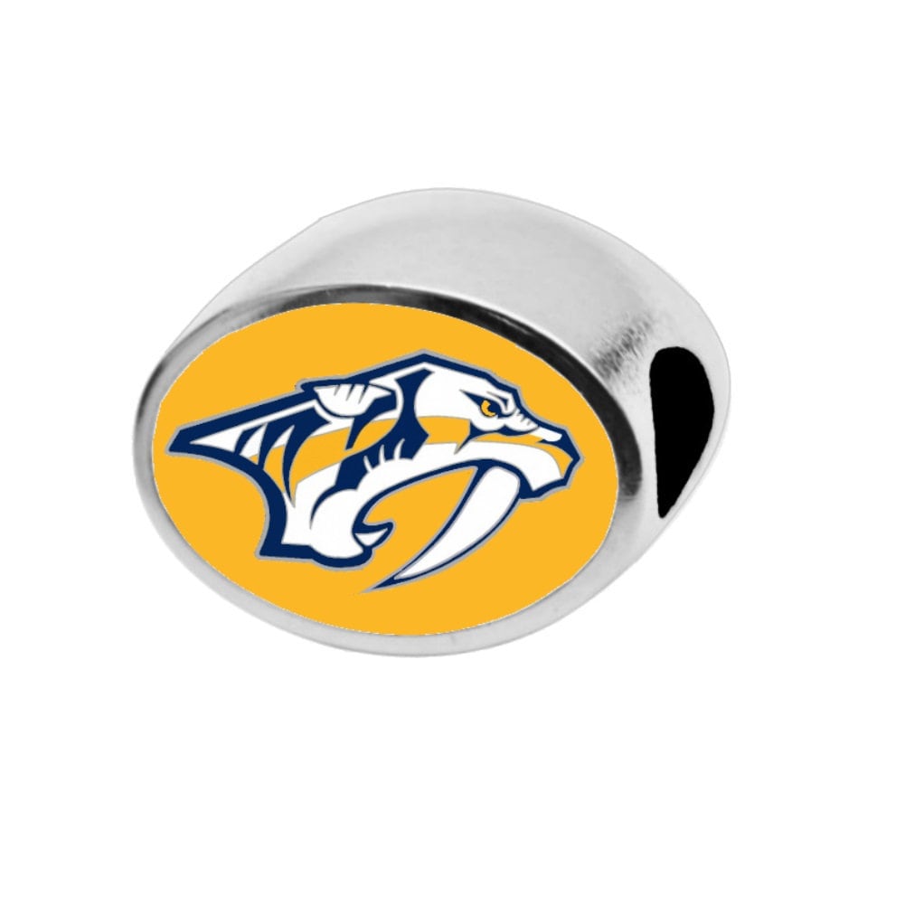Nassville Predators Bead Kompatibel Mit Pandora Style Armbänder von finaltouchgiftsco