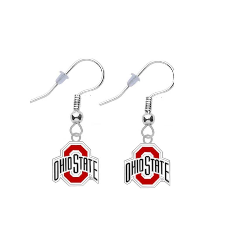 Ohio State Logo-Ohrringe von finaltouchgiftsco