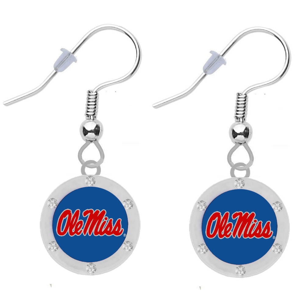 Ole Miss Kristallohrringe von finaltouchgiftsco