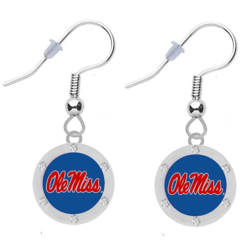 Ole Miss Kristallohrringe von finaltouchgiftsco