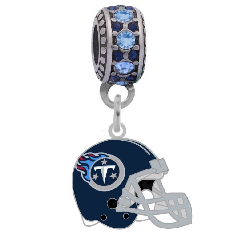 Tennessee Titans Helmet Anhänger Kompatibel Mit Pandora Style Armbändern von finaltouchgiftsco