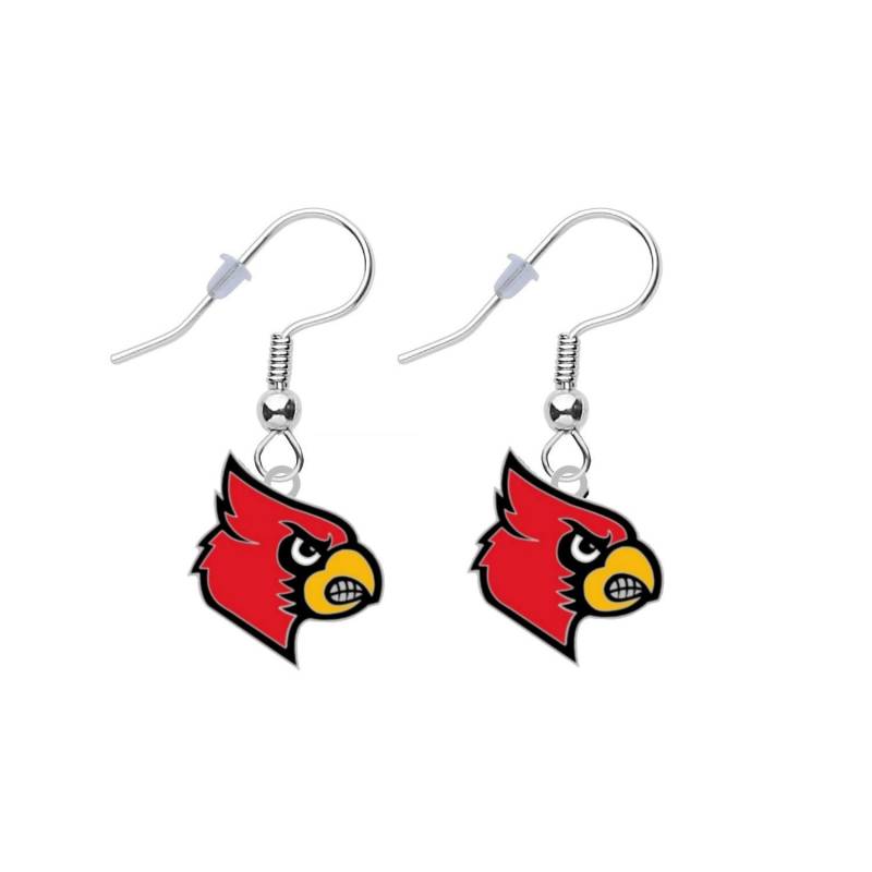 University Of Louisville Logo-Ohrringe von finaltouchgiftsco