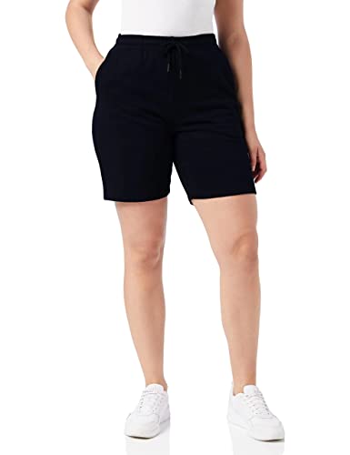 find. Bermuda Shorts Damen,High Waist Knielang Sporthose Shorts mit Taschen Schwarz M von find.