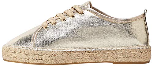 FIND Espadrille Trainers, Damen Espadrilles, Gold (GOLD GOLD), 38 EU (5 UK) von find.