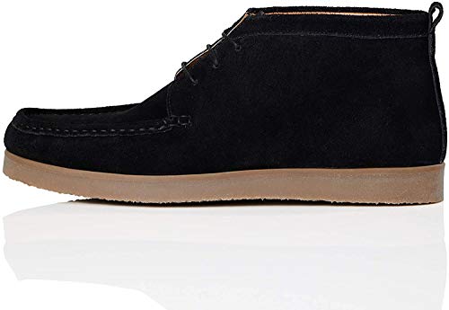 FIND Fabian, Herren Mokassin Boots, Schwarz (Black Black), 47 EU (13 UK) von find.