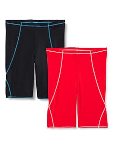 FIND Herren Kt202 Short, Mehrfarbig (Black/Red), 50 (Herstellergröße: Large) von find.