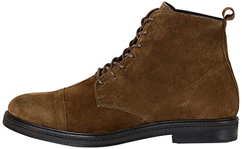 FIND Lace Up Leather, Herren Klassische Stiefel, Grün (green (Khaki) green (Khaki)), 42 EU (8 UK) von find.