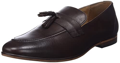 FIND Leather, Herren Slipper, Braun (Brown Brown), 41 EU (7 UK) von find.