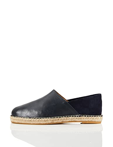 FIND Soft Back Leather, Espadrilles, Blau (Navy), 36 EU (3 UK) von find.