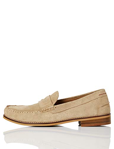 FIND Penny Loafer, Slipper, Braun (Sand), 42 EU (8 UK) von find.