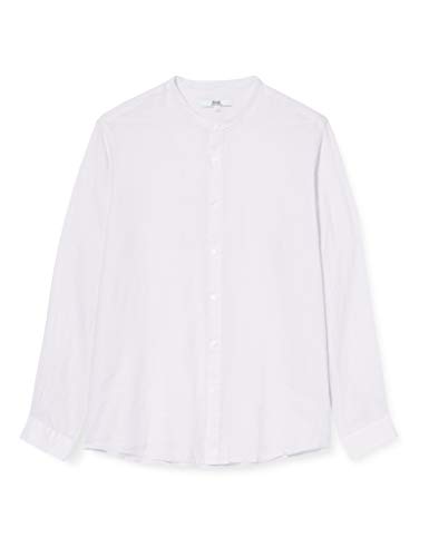 find. Herren Long Sleeve Linen Shirt Herrenhemden, Flieder von find.