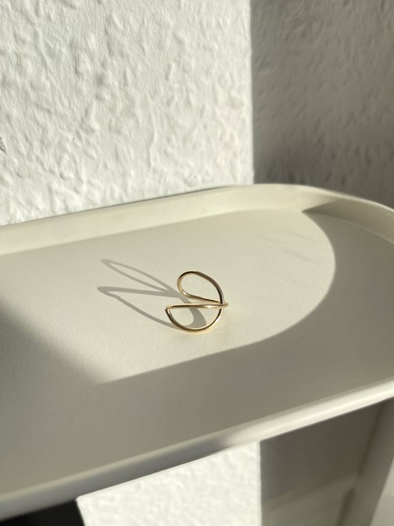 Ohrklemme Ohrmanschete Gold Conch Piercing Fake Ohrpiercing Geflochten von findkind