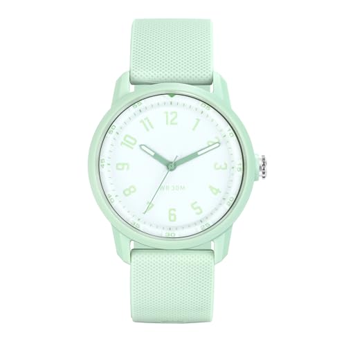 Armbanduhr Damen Wasserdicht Armband Uhr Damenarmbanduhren Alltagsuhr Niedliche Uhr mit Weichem Armband und einem Klaren Gedruckten Zifferblatt von findtime