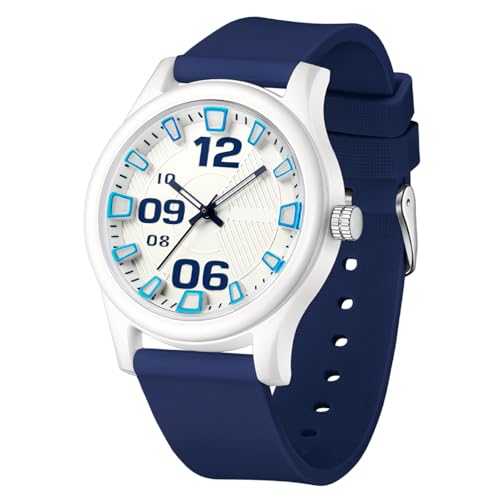 Armbanduhr Damen Wasserdicht Armband Uhr Damenarmbanduhren Kinderuhr Mädchen Ultraleichte und Ultradünne Kinderuhr mit Weichem Armband von findtime