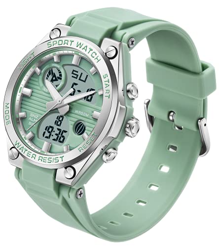 findtime Herren Digitaluhr Militär Sport Damen Jungen Stoppuhr 5 ATM Wasserdicht Tactical Watch Wecker Kalender Armbanduhr Chronograph Countdown Datum LED Uhren Männer Outdoor von findtime