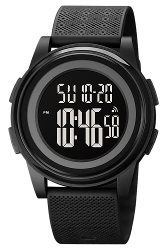 findtime Militär Uhr Herren Sportuhr Tactical Watch Digitaluhr Outdoor Sportuhren Chronograph Countdown 5 ATM Wasserdicht Uhren Männer Wecker Stoppuhr Armbanduhr von findtime