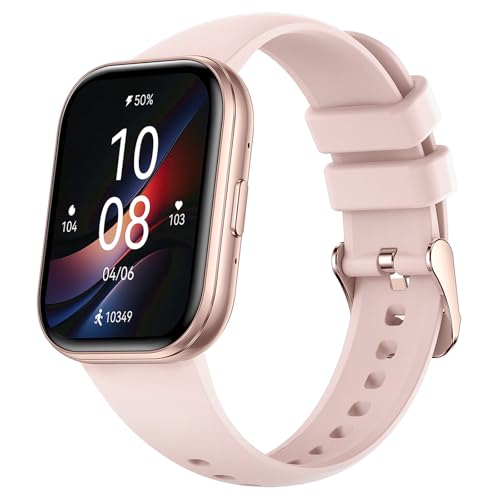 Smartwatch Damen Herren mit Anrufe Telefonfunktion IP68 Wasserdicht Bluetooth 1.75" HD Touchscreen Sportmodi Fitness Tracker Herzfrequenz Schlaf Monitor Schrittzähler Sportuhr für iOS Android von findtime