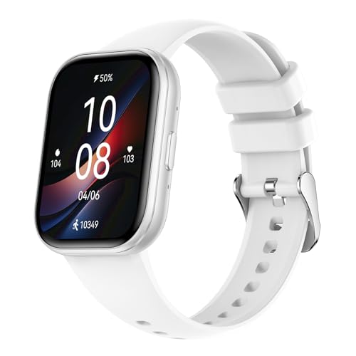 Smartwatch Damen Herren mit Anrufe Telefonfunktion IP68 Wasserdicht Bluetooth 1.75" HD Touchscreen Sportmodi Fitness Tracker Herzfrequenz Schlaf Monitor Schrittzähler Sportuhr für iOS Android von findtime