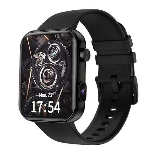 Smartwatch Herren Damen mit Telefonfunktion Bluetooth Anrufe 1.91" HD Touchscreen Herzfrequenz Schlaf Monitor Schrittzähler IP67 Wasserdicht Sportuhr für iOS Android Sportmodi Fitness Tracker von findtime