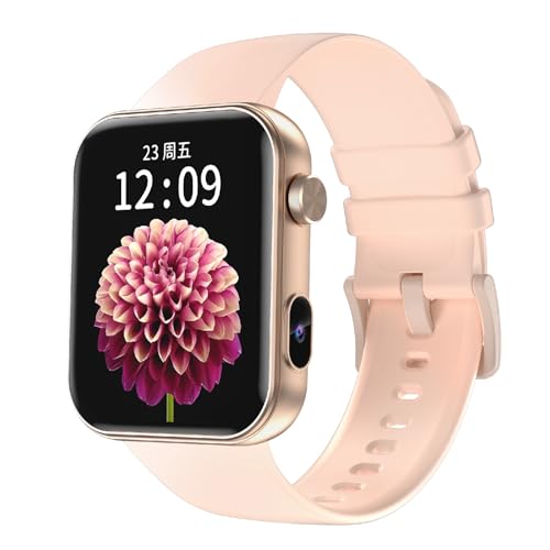 Smartwatch Herren Damen mit Telefonfunktion Bluetooth Anrufe 1.91" HD Touchscreen Herzfrequenz Schlaf Monitor Schrittzähler IP67 Wasserdicht Sportuhr für iOS Android Sportmodi Fitness Tracker von findtime