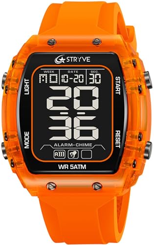 Sportuhren Herren Digital Militär Uhr Digitale Armbanduhr Herren Tactical Watch LED 50M Wasserdicht Sport Military Watches for Men Stoppuhr Digitaluhren Jugendliche von findtime