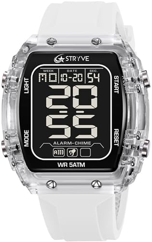 Sportuhren Herren Digital Militär Uhr Digitale Armbanduhr Herren Tactical Watch LED 50M Wasserdicht Sport Military Watches for Men Stoppuhr Digitaluhren Jugendliche von findtime