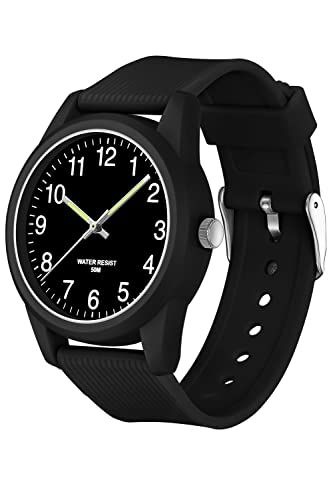 Uhr Damen Armbanduhr 5ATM Wasserdicht Jelly Süßigkeiten Farbe Buntfarbig Damenuhr mit Silikonarmband Sportuhr für Mädchen Kinderuhr Junge Uhren Kids Watch Beleuchtend Zeiger Frauen Uhren Analog Quarz von findtime