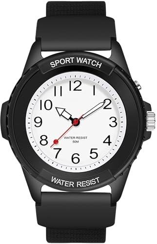 findtime Armbanduhr Damen Schwarz Minimalistisch Analog Quarz Damenuhr mit Nachtlicht für Frauen Student Teenager Mädchen wasserdichte Damenarmbanduhr von findtime