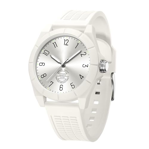 findtime Damenuhr Armbanduhr Damen Wasserdicht Armband Uhr Damenarmbanduhren Ultraleichte und Ultradünne mit Weichem Armband von findtime