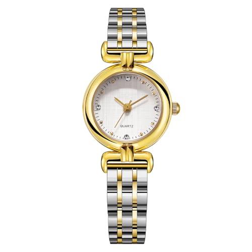 findtime Damenuhr Gold Uhr Damen Gold Armbanduhr Damen Gold wasserdichte im Täglichen Gebrauch von findtime