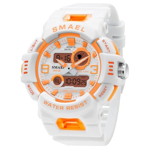 findtime Digitaluhr Damen Sportuhren für Damen Armbanduhr Damenuhr Digital Uhr wasserdichte Outdoor Digitaluhr für Mädchen mit LED-Leuchtdisplay/Wecker/Stoppuhr von findtime