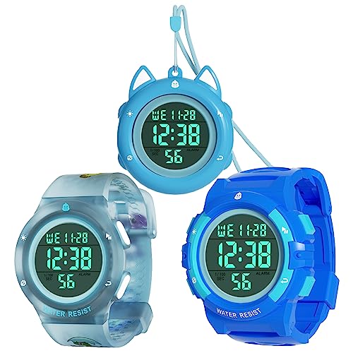 findtime Kinder Analog Digitaluhr 5ATM Wasserdicht Outdoor Sport Quarz Armbanduhr LED Alarm Stoppuhr Datum Multifunktional Jungen Mädchen von findtime