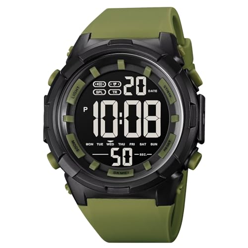 findtime Militär Uhr Herren Tactical Watch Military Digitaluhr Herrenuhren Armbanduhr Herren Digital Uhr Outdoor Wasserdicht Stoppuhr Sport Chronograph Herren Groß Uhren Männer Jungen Sportuhr von findtime