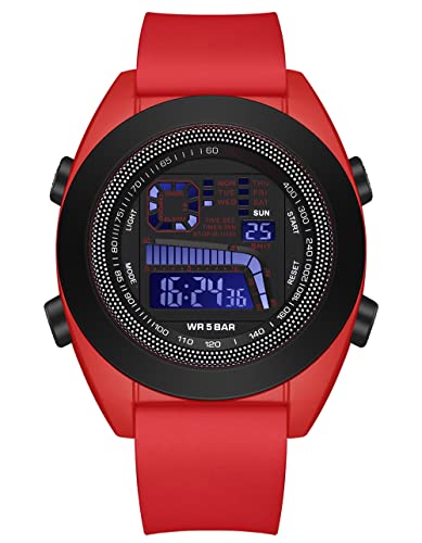 findtime Militär Uhren Herren Sportuhr Digitaluhr Armbanduhr Herrenuhren Tactical Watch Outdoor Sportuhren Chronograph Countdown 5 ATM Wasserdicht Uhren Männer Wecker Stoppuhr von findtime
