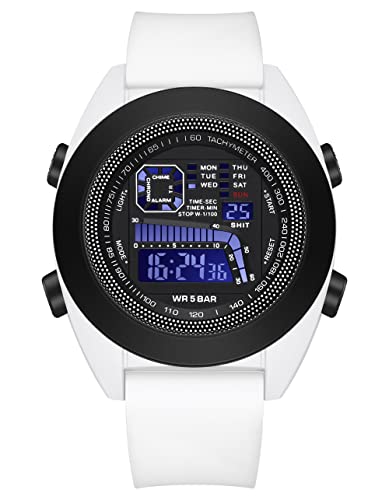 findtime Militär Uhren Herren Sportuhr Digitaluhr Armbanduhr Herrenuhren Tactical Watch Outdoor Sportuhren Chronograph Countdown 5 ATM Wasserdicht Uhren Männer Wecker Stoppuhr von findtime