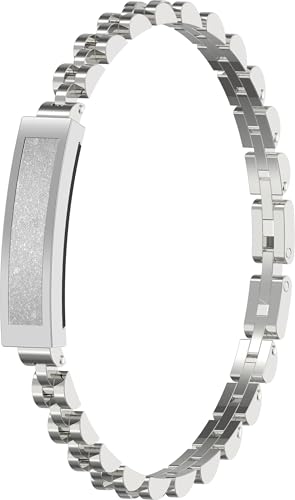 Smart Armband Damen ohne Display Schrittzähler Armband Damen Schmuck Rosegold Silber Schmal Pulsmessser Schlaftracker SpO2 Fitness Armbänder Kalorie Fitness Tracker für iOS Android Edelstahl Smart Armband Damen ohne Display Schrittzähler Armband Damen Schmuck Rosegold Silber Schmal Pulsmessser Schlaftracker SpO2 Fitness Armbänder Kalorie Fitness Tracker für iOS Android Edelstahl von findtime